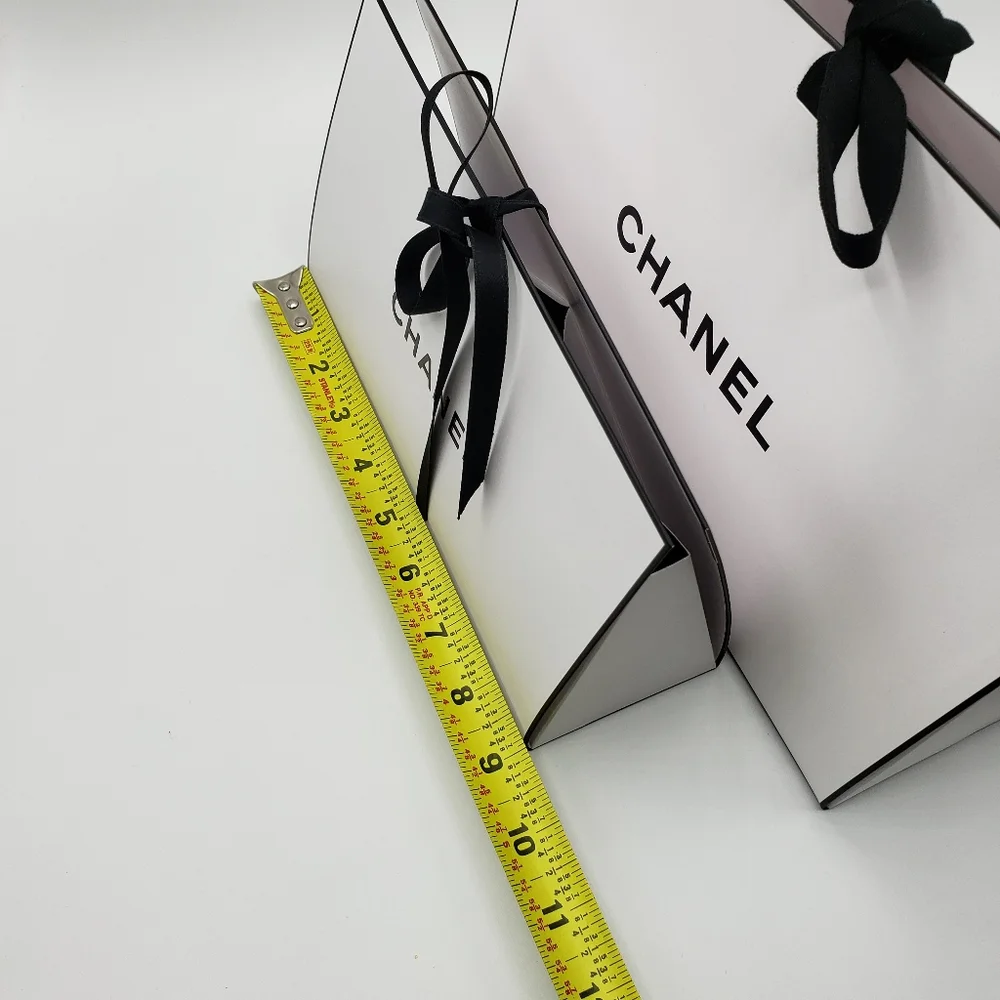 CHANEL 2 Gift Bags with Camellia Card